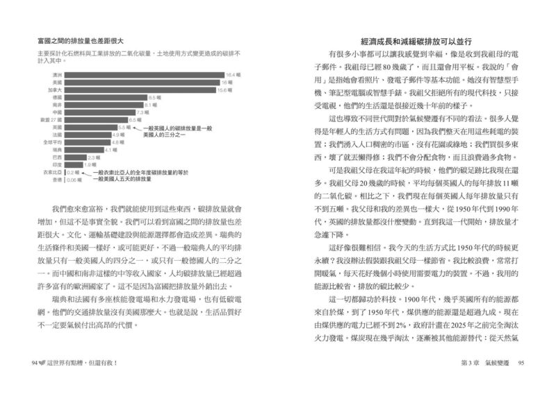 這世界有點糟，但還有救！：面對氣候變遷、環境汙染、物種滅絕，用數據打敗末日宿命，從七個永續關鍵點啟動「對地球好」的行動：圖片 3
